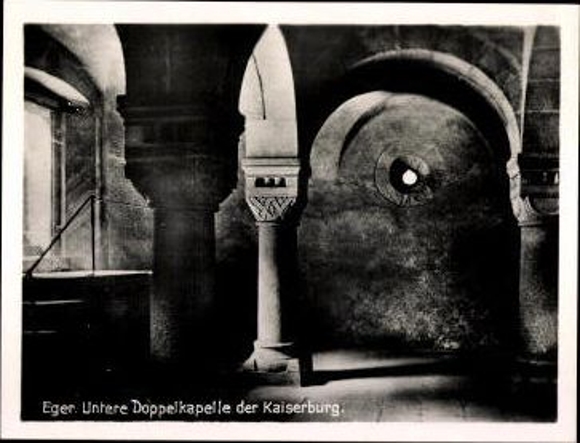 Set of 12 photos in cover, Eger in the Sudetenland