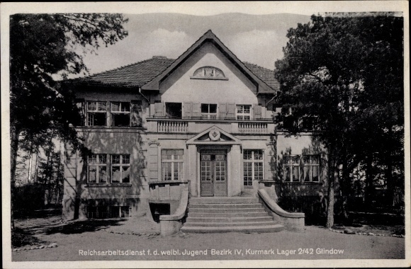 Ak Glindow Werder an der Havel, Reichsarbeidsdienst voor vrouwelijke jeugd District IV, kamp 2/42