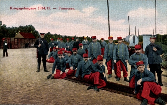 Picture Prisoners of War 1914-1915, French