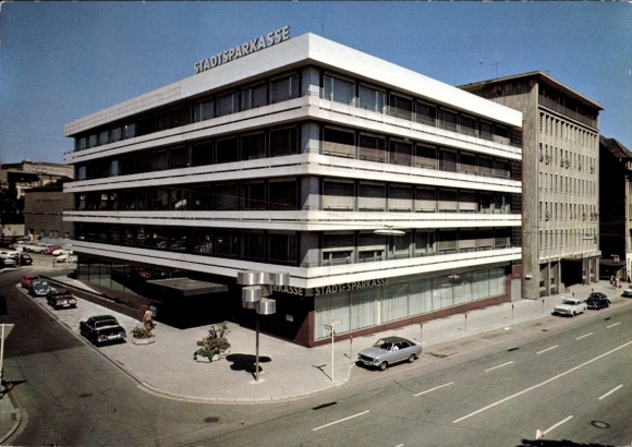 Postcard Recklinghausen, Stadtsparkasse