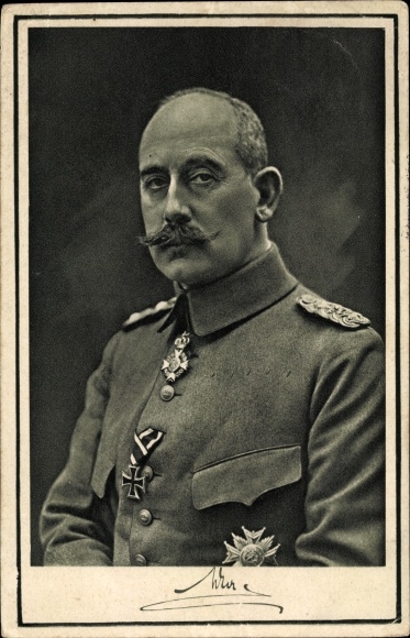 PC Reich Chancellor Max von Baden, Portrait, Order, Iron Cross