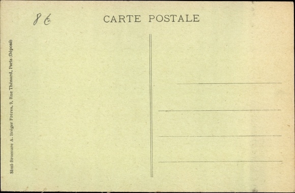 Ak Lorrez le Bocage Seine et Marne, Chateau du Comte de Segur