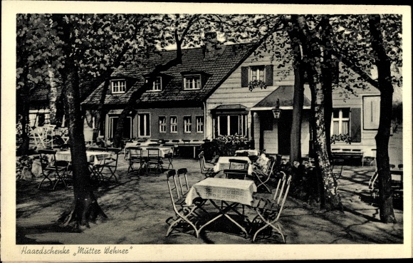 Postcard Oer Erkenschwick in the Ruhr area, Haardschenke mother Wehner