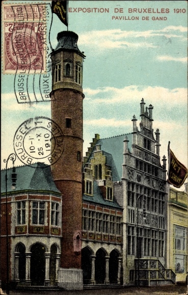 KP Bruxelles Bruksela, wystawa światowa 1910, Pavillon de Gand