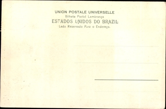Postcard Luz Sao Paulo Brasilien, Luz Station, Bahnhof