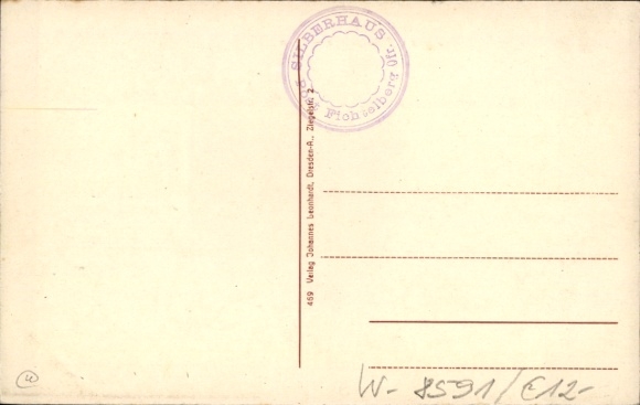 Postcard Tröstau in the Fichtelgebirge, Silberhaus, Kgl. Forsthaus