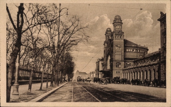 Postcard Praha Prague Czech Republic, Wilson Station