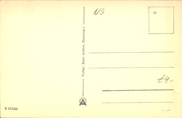 Ak Buxtehude in Nedersaksen, kerk, haven, gebouwen, mensen