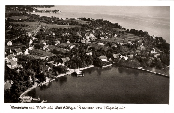 Foto Nonnenhorn am Bodensee,, Fliegeraufnahme