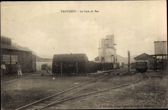 Postcard Taourirt Morocco, The Lower Station