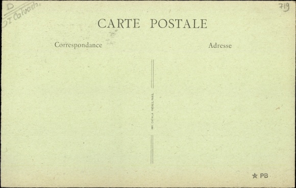 Postcard Riva Bella Calvados, Avenue de l&#39;Industrie, Overview of the Chalets