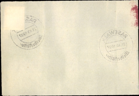 Ak Pasewalk in Mecklenburg Vorpommern, Stempel Weihestätte