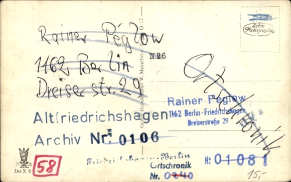 PC Berlin Köpenick, Restaurant Rübezahl on Müggelsee, flying boat Dornier Do X at the landing stage, D-1929