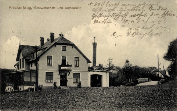 Ak Groneberg Scharbeutz in Ostholstein, Gastwirtschaft und Restaurant Knickerkrug