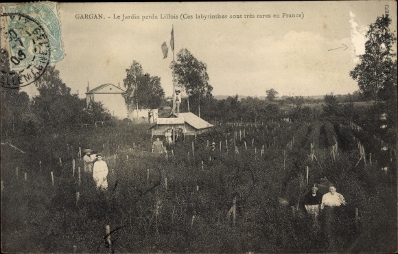 Ak Gargan Seine Saint Denis, Le Jardin perdu Lillois