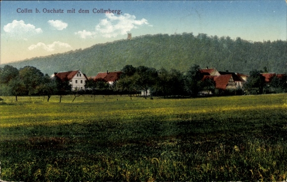 Ak Collm Wermsdorf in Sachsen, Panorama, Collmberg