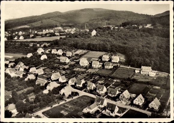 PC Lübbecke in East Westphalia, aerial photo, Hollensiek, Wittekindstraße