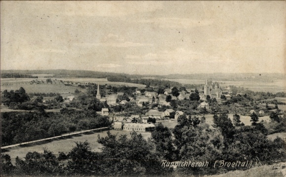 Ruppichteroth Rhein Sieg district, panorama, Bröltal