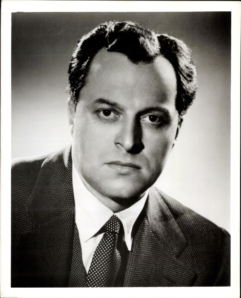 Foto Ak Sänger Boris Christow