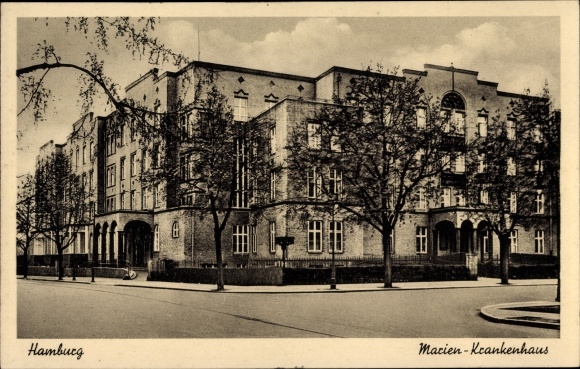 PC Hamburg Hohenfelde, lot at Marien Hospital, street section