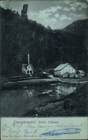 Moonlight PC Behringersmühle Gößweinstein in Upper Franconia, Stempfermühle