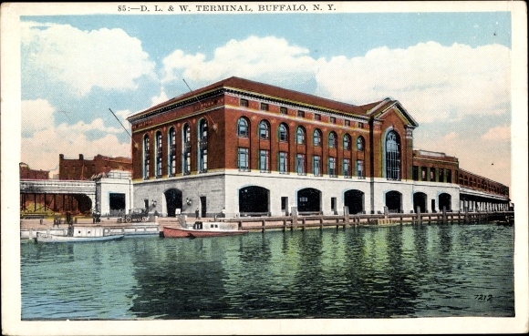 If Buffalo New York USA, DL&amp; W. Terminal