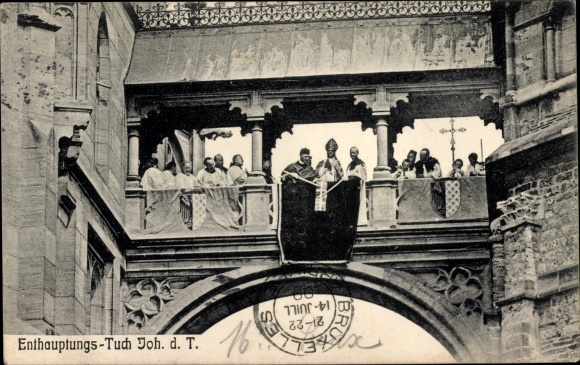 PC Aachen in North Rhine-Westphalia, decapitation cloth of John the Baptist