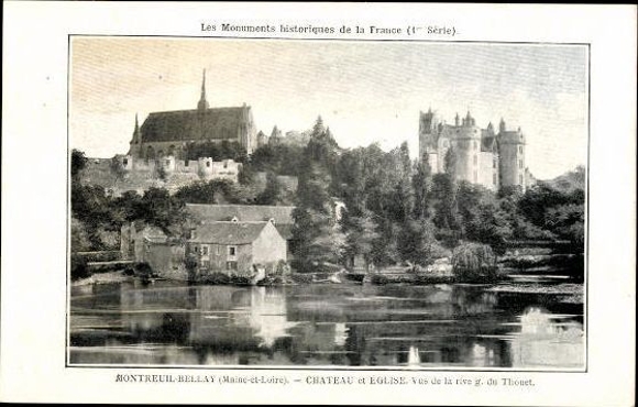 96 old PCs with description and cover, monuments in France