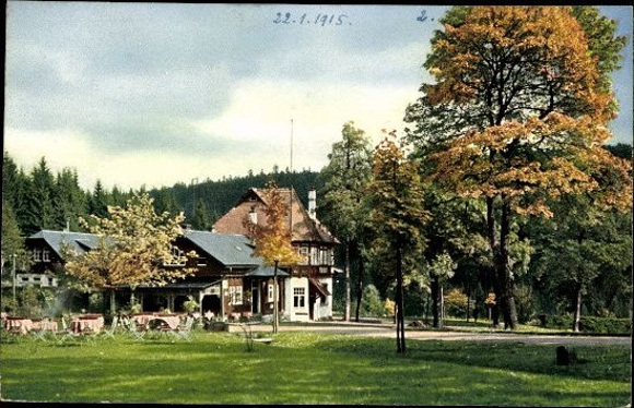 10 alte Ak Oberhof, diverse Ansichten