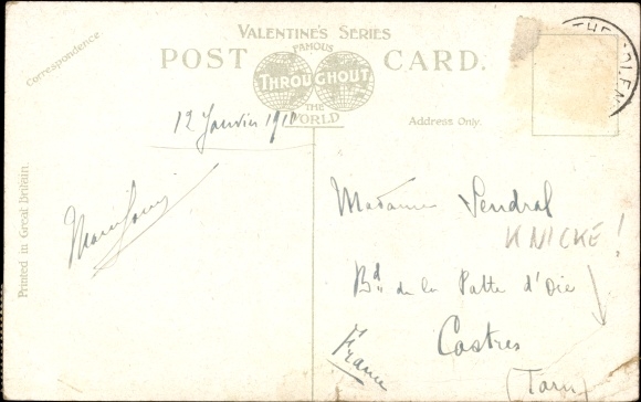 PC Portsmouth South East England, view of the Commercial Road, cable car 18