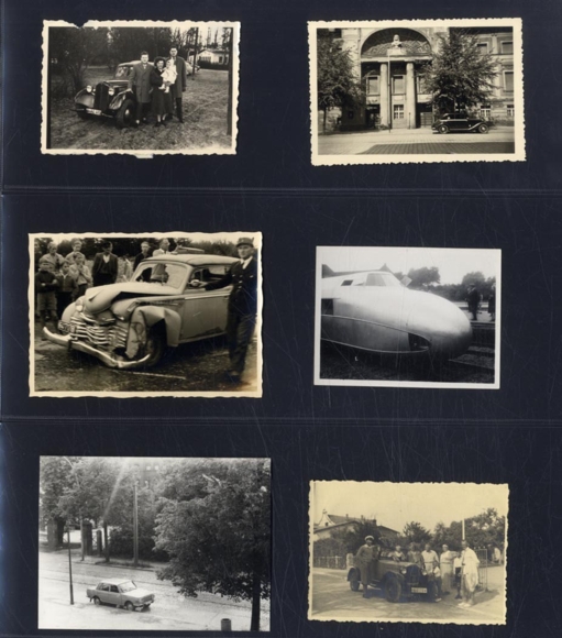 Photo album, motor sports, automobile, motorbike, motorboat, occasionally powered flight