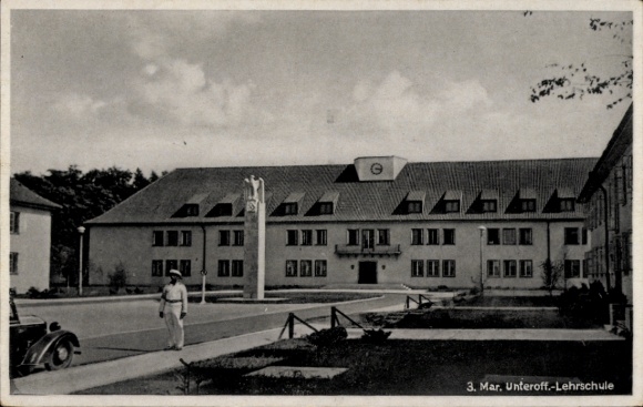 Ak Ruhleben Plön in Holstein, 3. Mar. Unteroff. Lehrschule