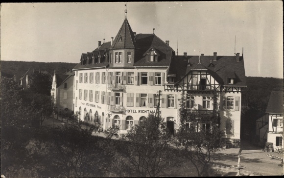 Photo Postcard Rengsdorf in the Westerwald, Hotel Richtmann
