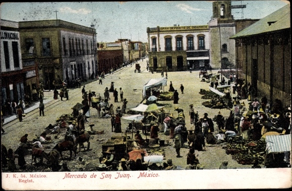Ak San Juan Mexico, Mercado