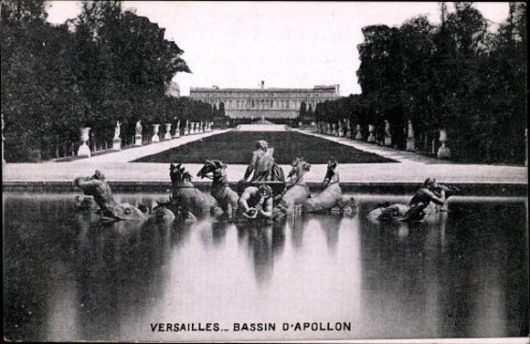 10 oude ansichtkaarten Versailles Yvelines, diverse aanzichten