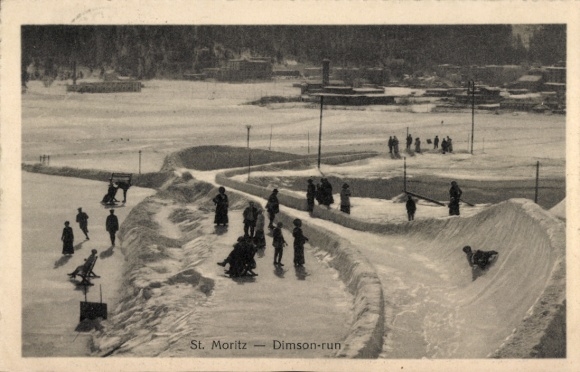Ak Sankt Moritz Kanton Graubünden, Dimson-run