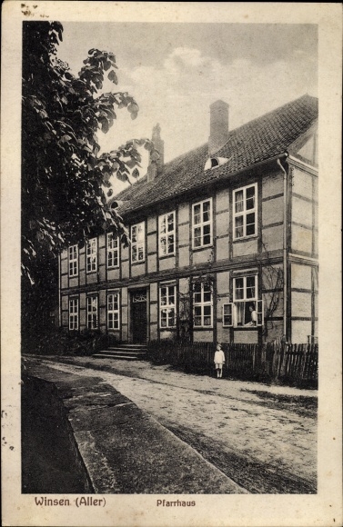 Ak Winsen an der Aller, Pfarrhaus