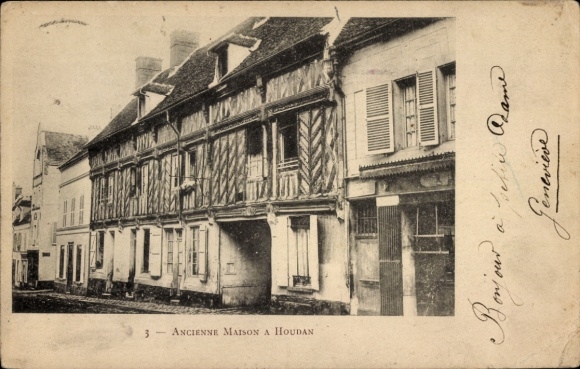 Ak Houdan Yvelines, Altes Haus