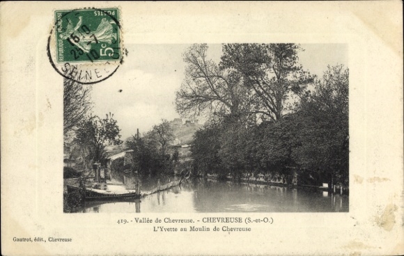 Ak Chevreuse-Yvelines, Vallee de Chevreuse, L’Yvette au Moulin