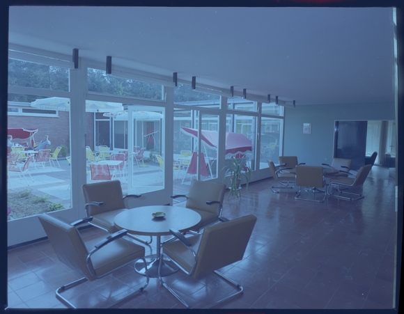 9 celluloid negatives Schwanewede in Lower Saxony, house, lounge, dining room