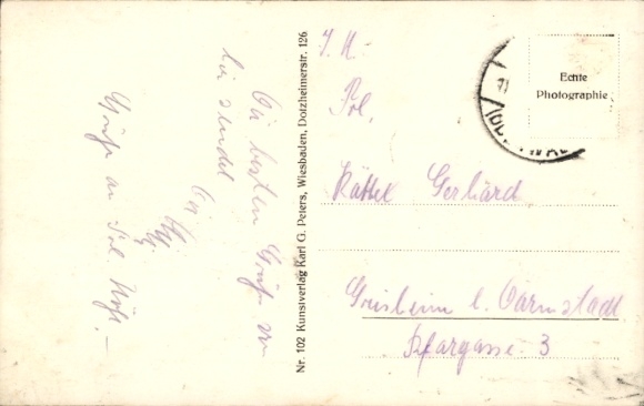 Postcard Fürth im Odenwald, general view
