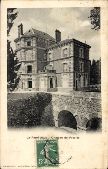 CPA La Ferté-Alais-Essonne, Chateau de Presles