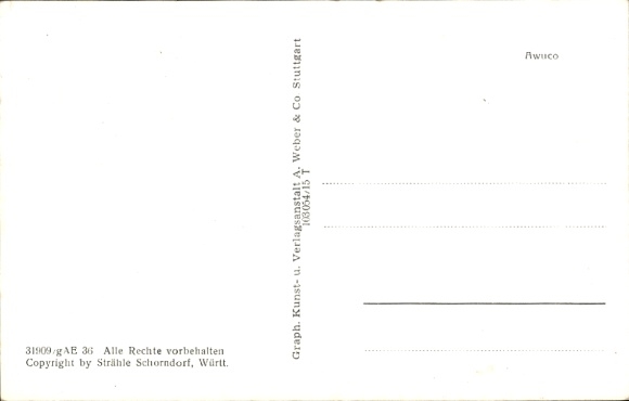 Postcard Bad Wildungen in Hessen, spa district