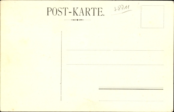 Coat of arms Postcard Abtswind Lower Franconia, Friedrichsberg hunting lodge