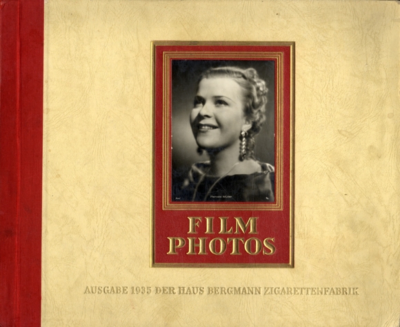 Film photos collecting picture album Bergmann cigarette factory &quot;Haus Bergmann&quot;, Dresden 1935