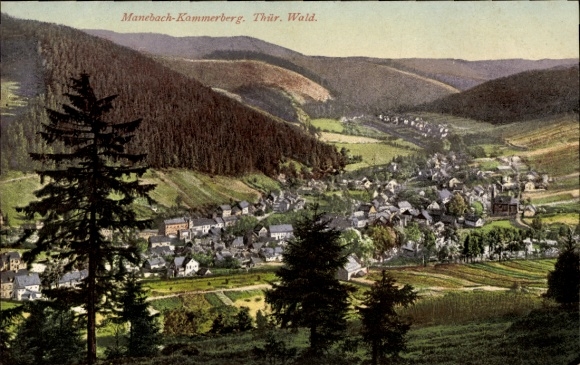 PC Kammerberg Manebach Ilmenau in Thuringia, general view