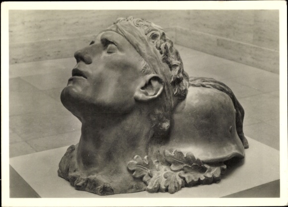 Postcard Plastic In memoriam, K. Bronisch, HDK 351