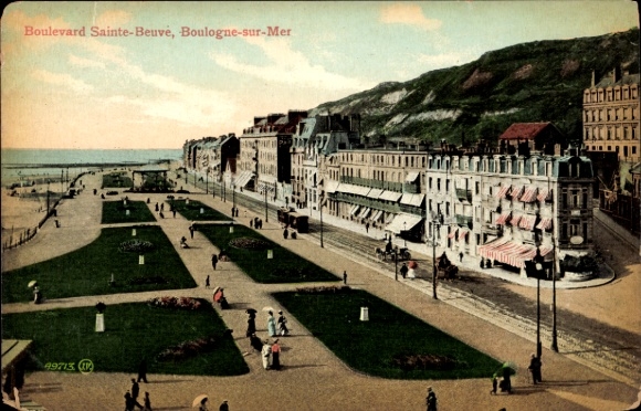 CPA Boulogne sur Mer Pas de Calais, Boulevard Sainte Beuve