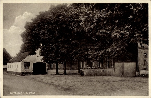 Ak Oeversee in Schleswig-Holstein, Kirchkrug