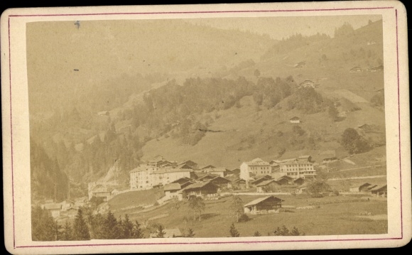 CDV Le Sepey Canton of Vaud, total view, 1873